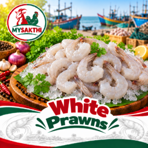 White prawns (Before Cleaning)