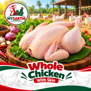 Whole chicken With skin