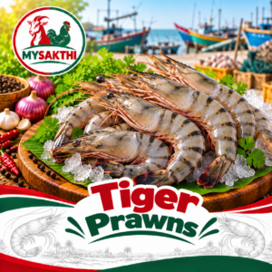 Tiger prawns (Before Cleaning)